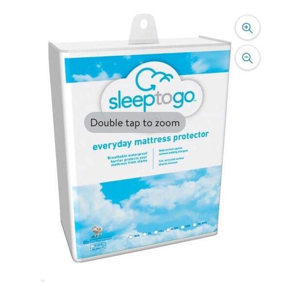Serta Sleep to Go Everyday Mattress Protector - Picture 1 of 3